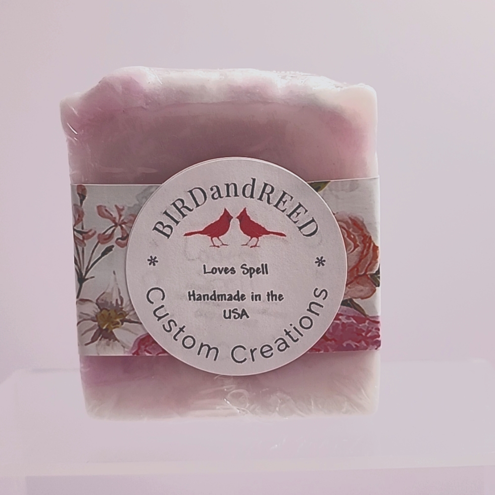 Hand Crafted  Made in America Loves Spell Soap  Loves Spell  5 oz bar